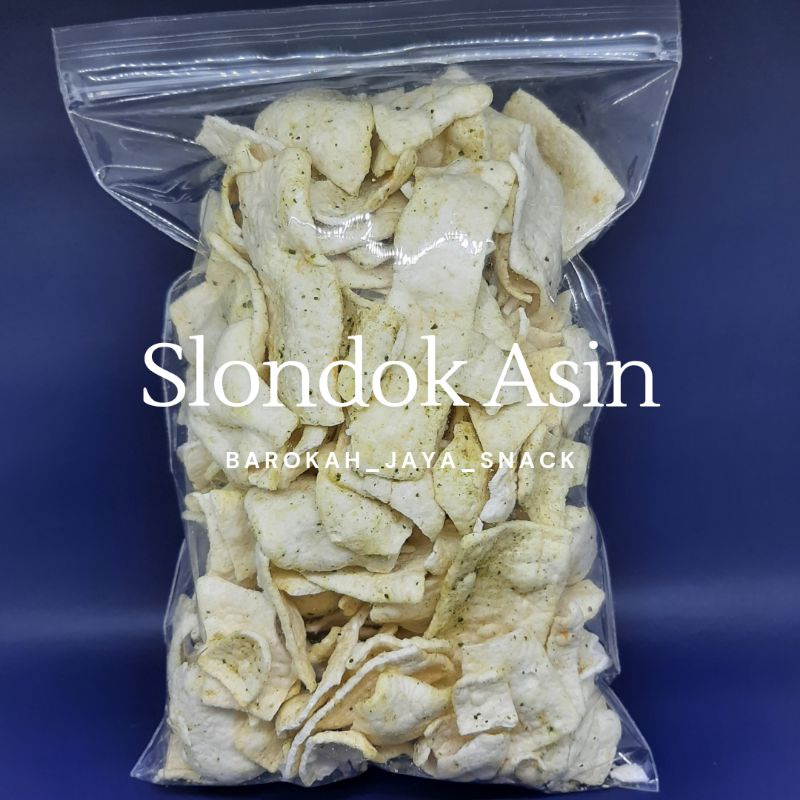 

kerupuk slondok asin 200gram