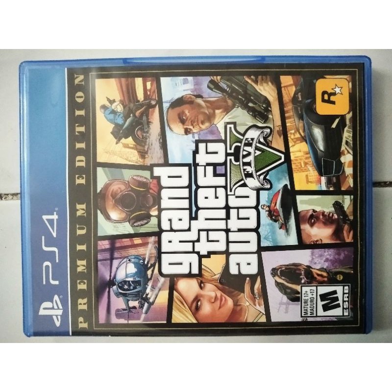 Kaset game PS4 GTA 5