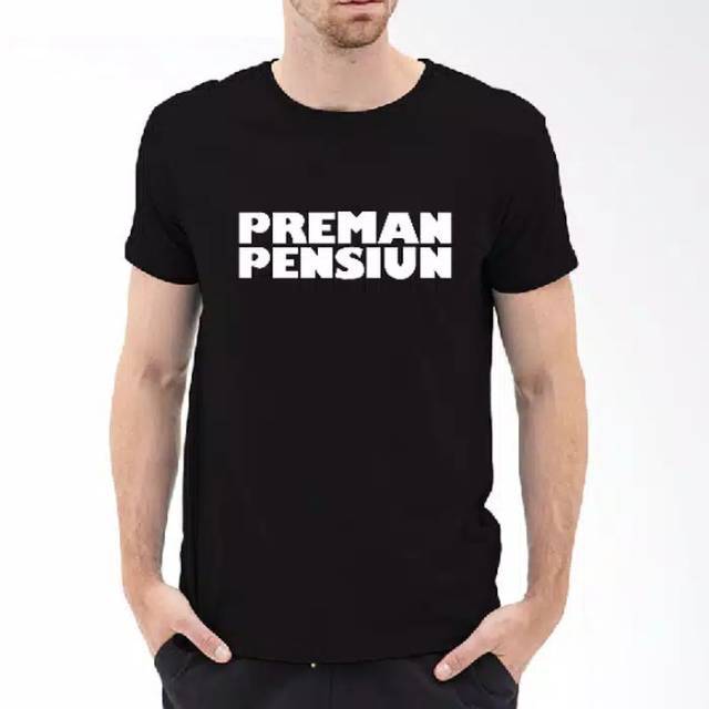 Promo Kaos Preman Pensiun 4 Menyala Dalam Gelap