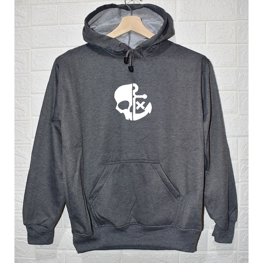 Sweater Hoodie Unisex FLEECE TEBAL Bisa COD