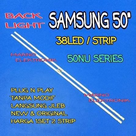 LAMPU BL BACKLIGHT LED TV SAMSUNG UA50NU7100K UA50NU7100 UA 50NU7100K 50NU7100 K UA50NU7300K UA50NU7