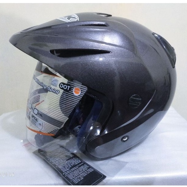HELM INK CX 22 ORIGINAL-Abu-Abu