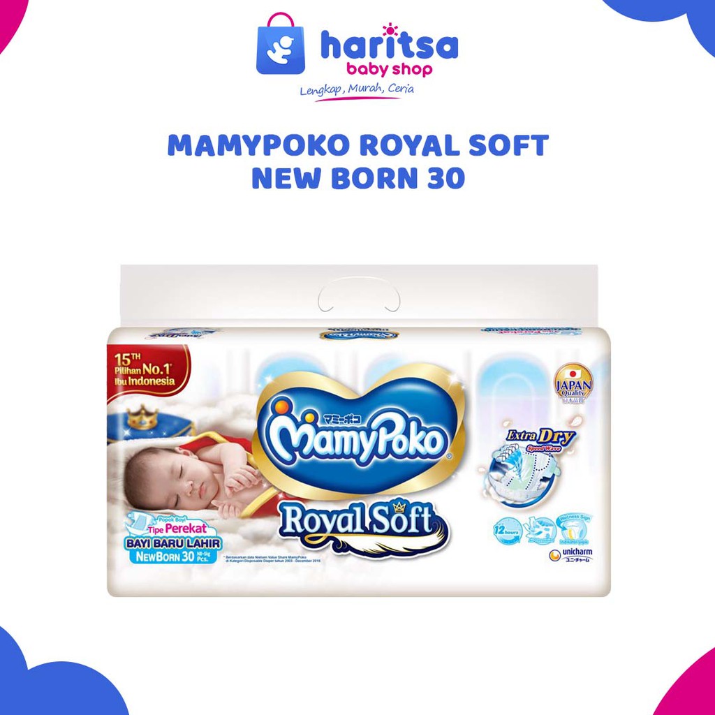 Mamypoko Royal Soft New Born-S