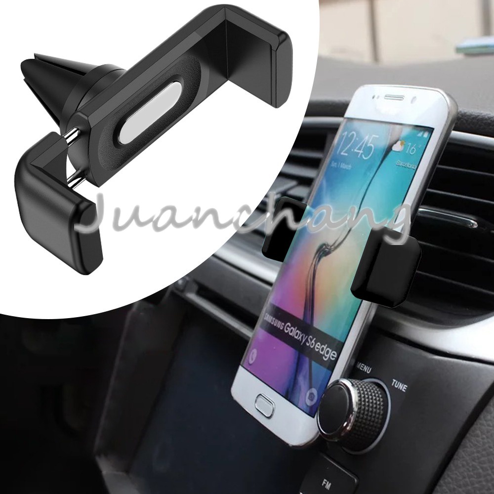 Bracket Klip Mount Ac Mobil Holder Penopang Handphone Universal Bahan ABS