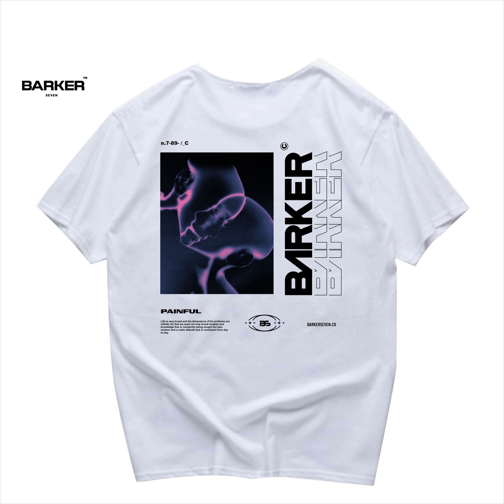 Tshir Baju Kaos Distro Barker 7 WORLD WIDE COMPANY / Kaos Distro Pria Wanita