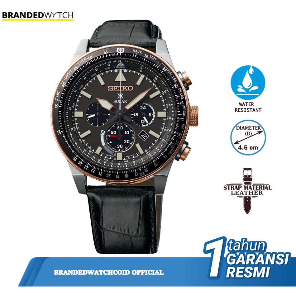 Jam Tangan SEIKO PROSPEX SKY SSC611P1 ORIGINAL / JAM TANGAN SEIKO SSC611 ORIGINAL