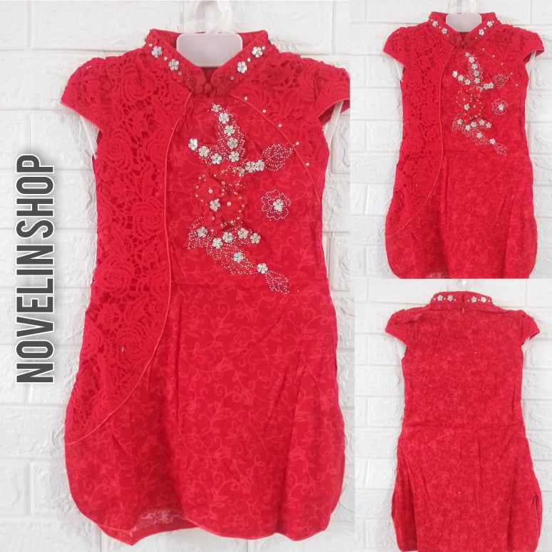 BAJU IMLEK DRESS ANAK PEREMPUAN 3 TAHUN-8 TAHUN BAYAR DITEMPAT