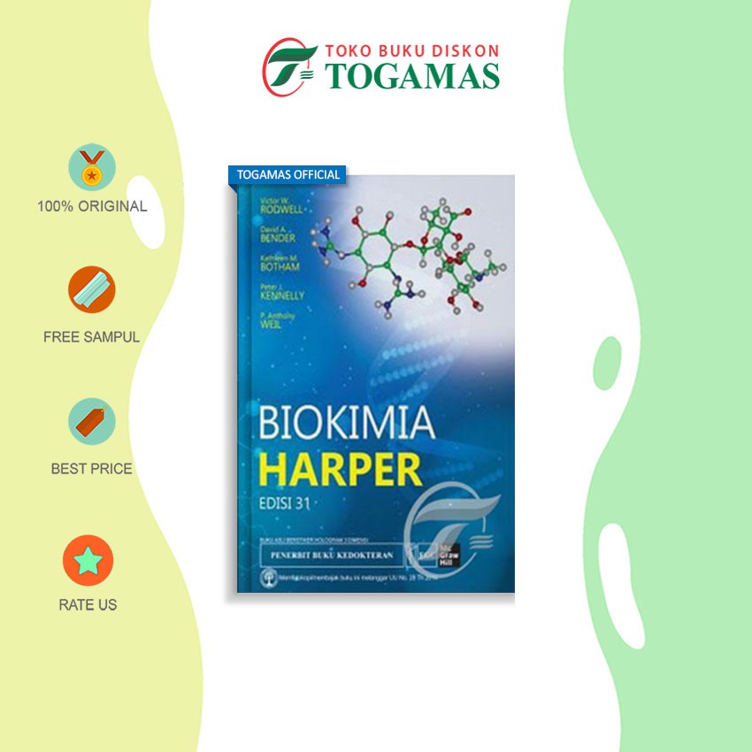 Jual Biokimia Harper Edisi 31 - EGC | Shopee Indonesia