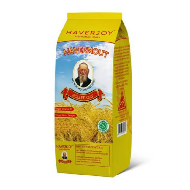

haverjoy rolled quaker 1 kg