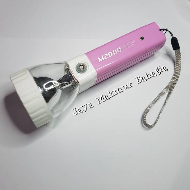 Senter Cas Tangan M2000 | LED FLASH LIGHT MR-747TC(P)