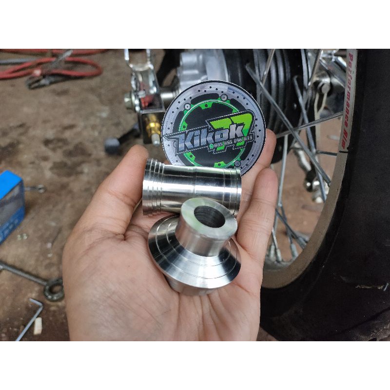 Bos Bosh Bosing Boshing stenlis stainless tromol rx king jupiter pnp arm kaze