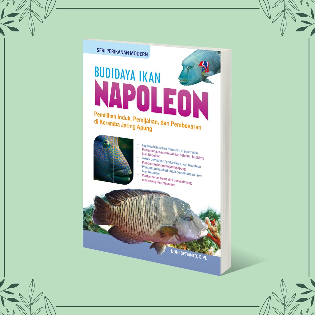Buku Budidaya Bandeng Super / Budidaya Ikan King Pleco / Budidaya Ikan Napoleon / Budidaya Teripang / Budidaya Lele Phyton / Budidaya Sidat-3