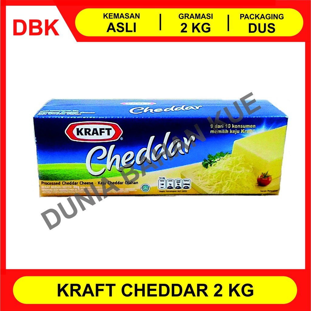 

KEJU KRAFT CHEDDAR - 2 KG