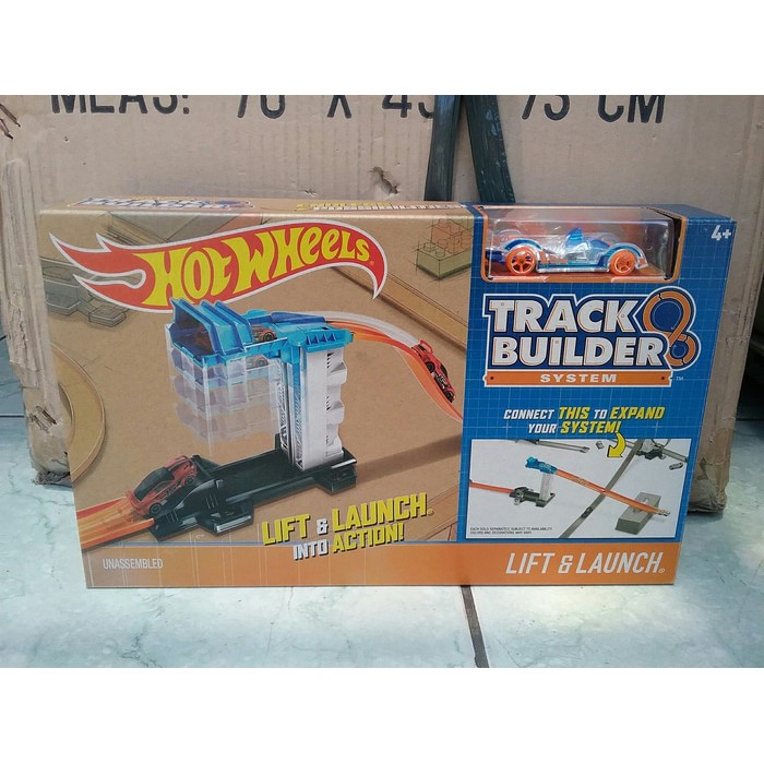 hot wheels track builder lift and launch