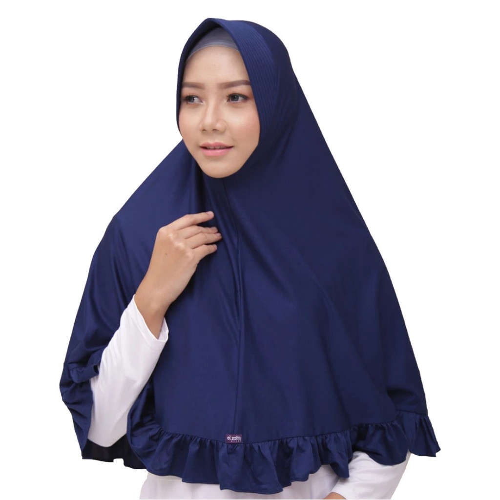 Bergo Polos Terupdate Zaria Feisha Elzatta.