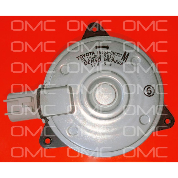 Motor Fan / Kipas Radiator Yaris Vios Soluna | 16363-0M020