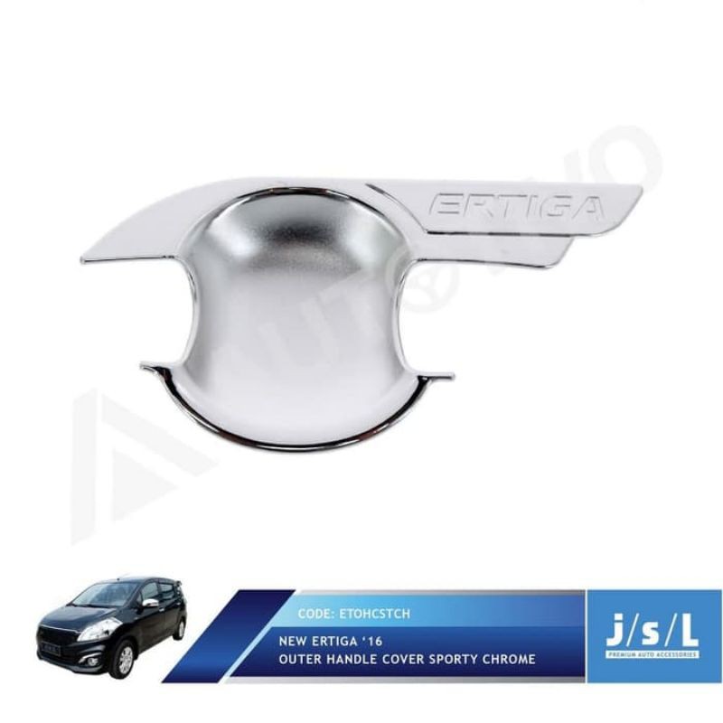 New Suzuki Ertiga Outer Handle Sporty Chrome JSL Bingkai Handle Krom