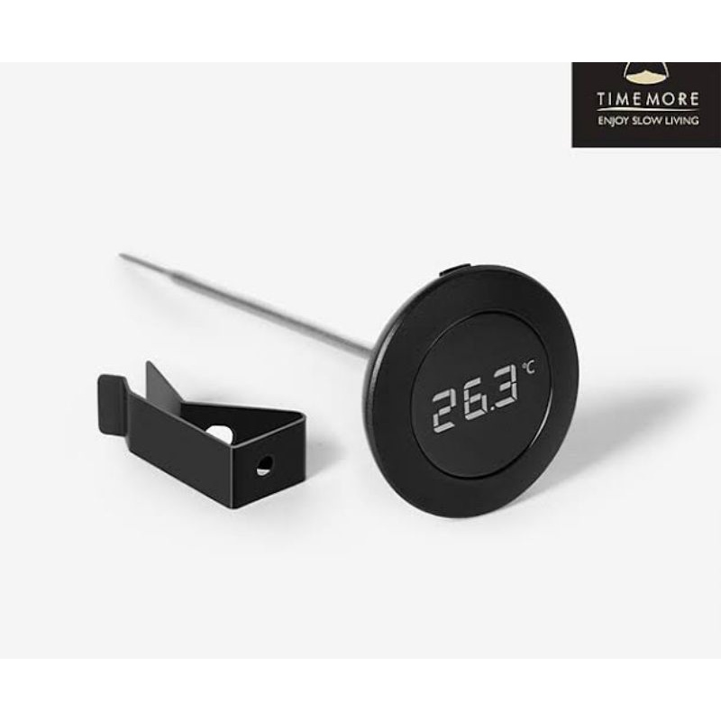 TIMEMORE ELECTRIC THERMOMETER DIGITAL termometer kopi 0,1°C liquid thermometer elektrik celcius fahr