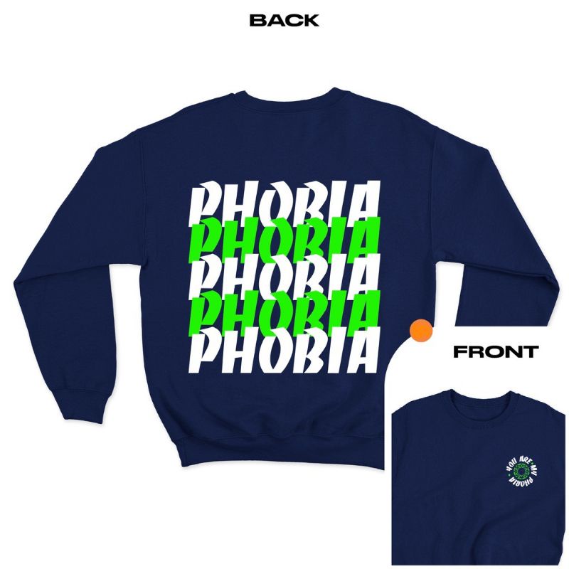 Sweater crewneck unisex (PHOBIA)