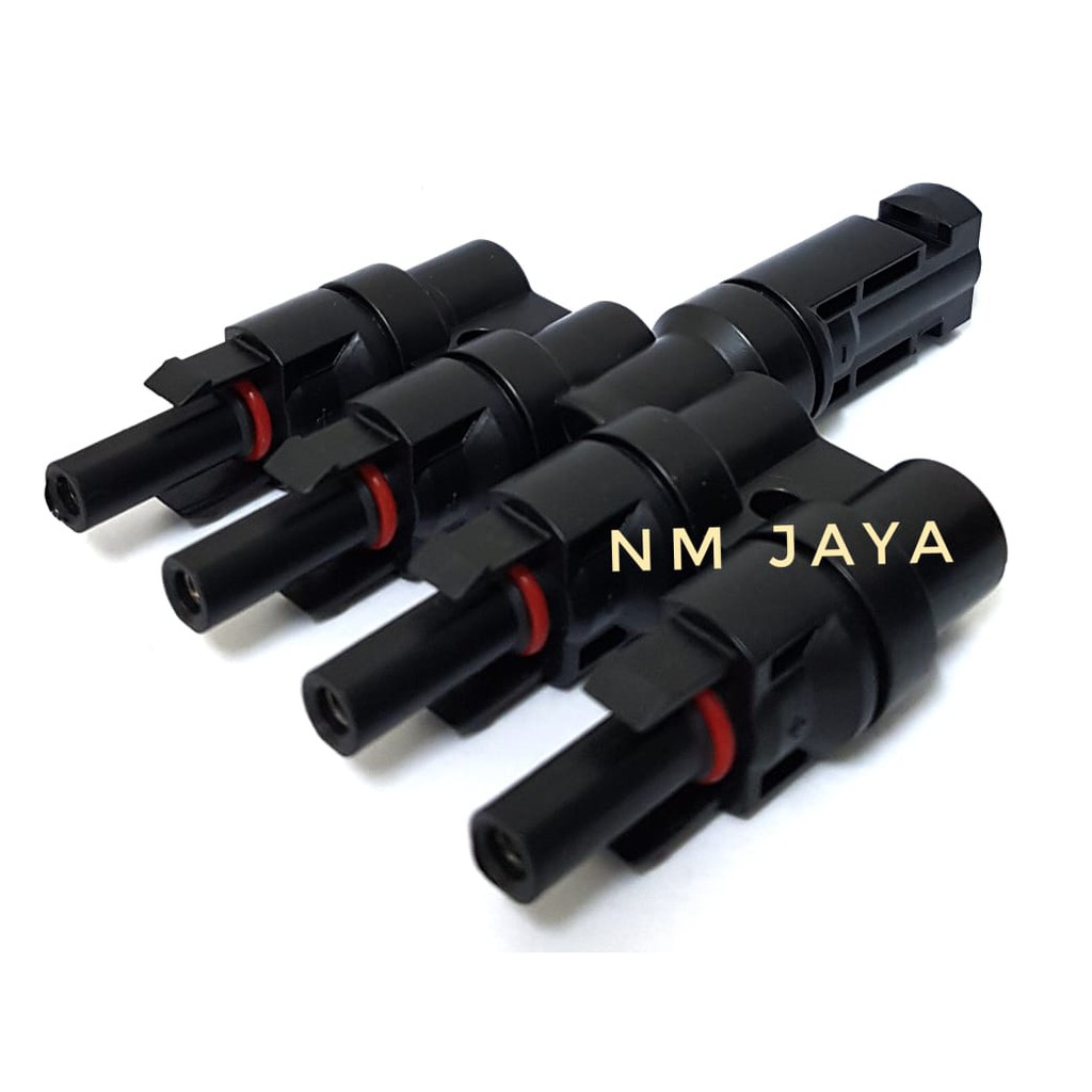 MC4 Connector 4 IN 1 Cabang 4 Connector MC4 4in1 1 ke 4 splitter