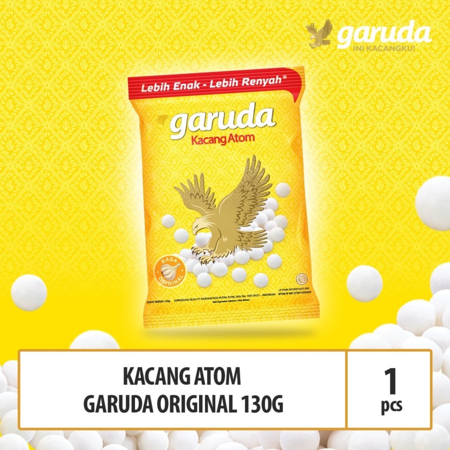 KACANG ATOM ORIGINAL GARUDA 115GR