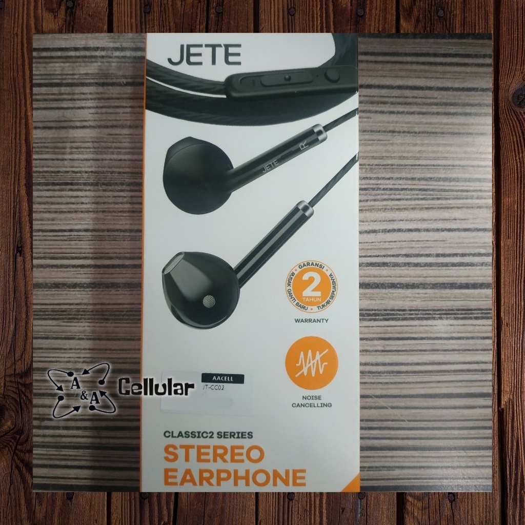 JETE Headset Classic 2 Super Bass Handsfree Stereo