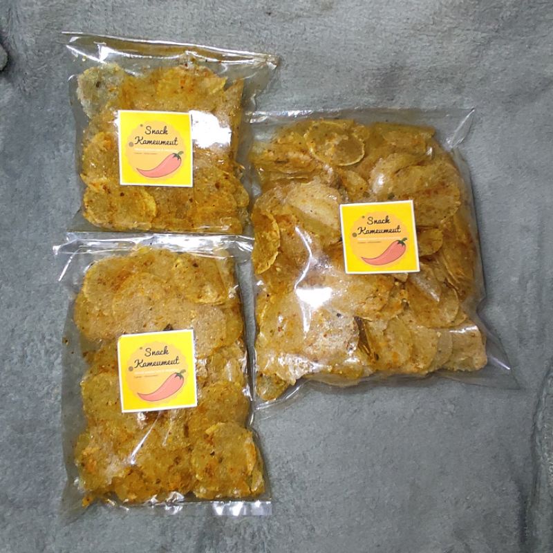 

[rekomendasi] PIKCA KERIPIK KACA MURAH 100 GRAM, KERIPIK KACA KILOAN// keripik kaca pedas daun jeruk murah