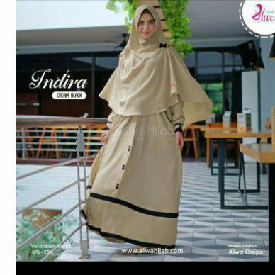 Sale.... Indira set Alwa hijab