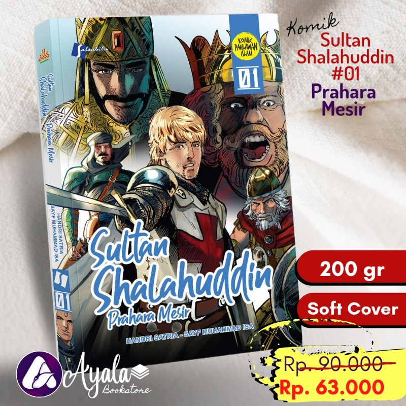 Jual Komik Pahlawan Islam Sultan Shalahuddin 1 Prahara Mesir