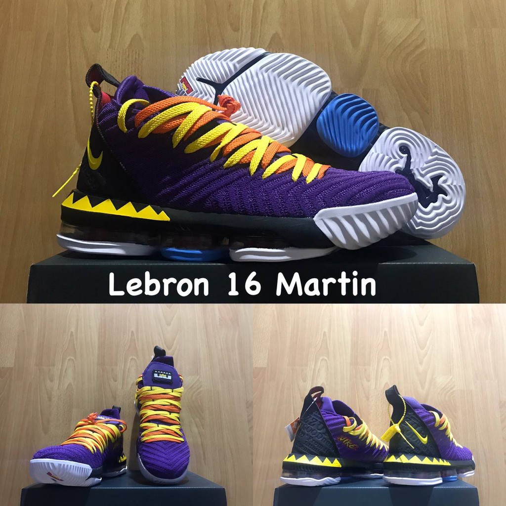 SEPATU BASKET NIKE LEBRON 16 MARTIN REPLIKA BOX ORIGINAL