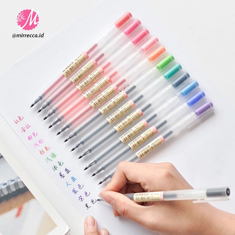 

HK 0316 - SET 12 PCS PULPEN WARNA - “MUJI LOOK-ALIKE”