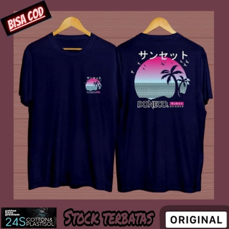 {COD} Kaos baju pakaian distro pria wanita cowok cewek dewasa fashion jepang,NEVERDEAD nyaman dpakai