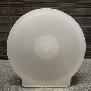 Image of Tempat CD / DVD Case Kerang Casing Oval Bulat Plastik