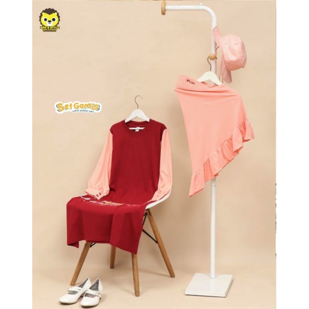 Sunny Set Gamis Ark's Style