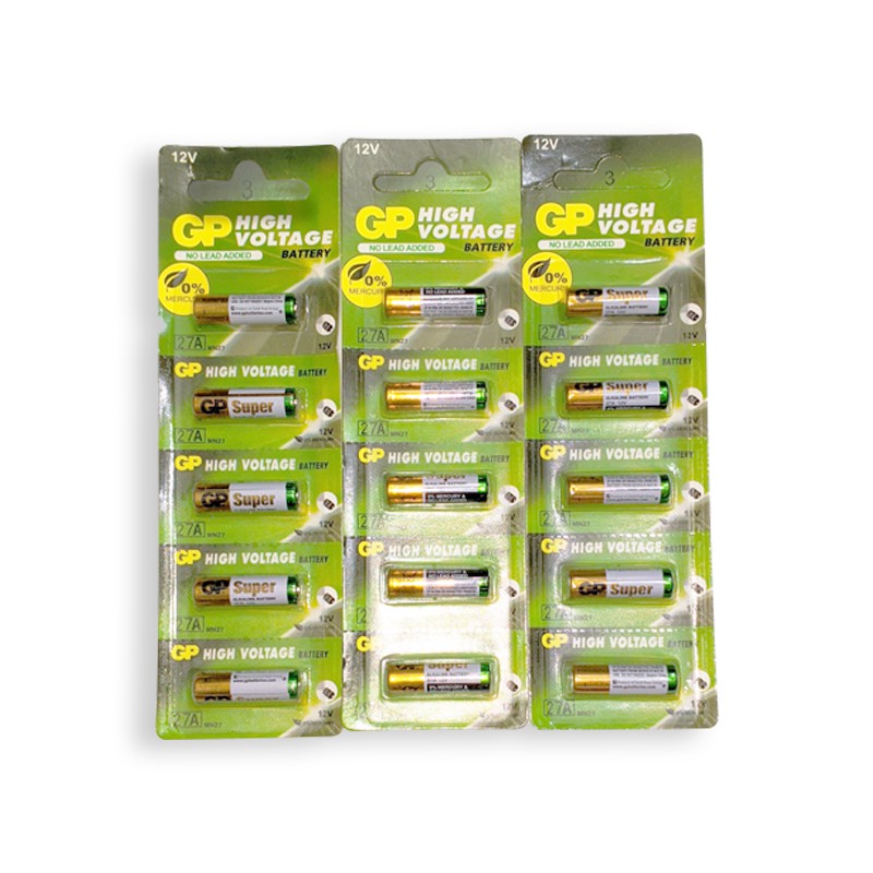 BATERAI ALKALINE GP 27 A (12V)