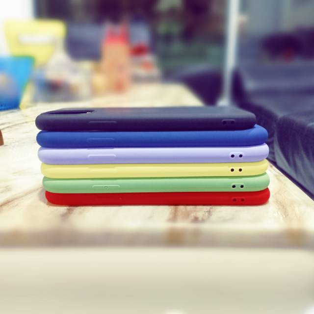 Casing Iphone 11 Silicon Silikon Softcase Soft Case Rubber Karet Elastis Warna Anti Air Murah