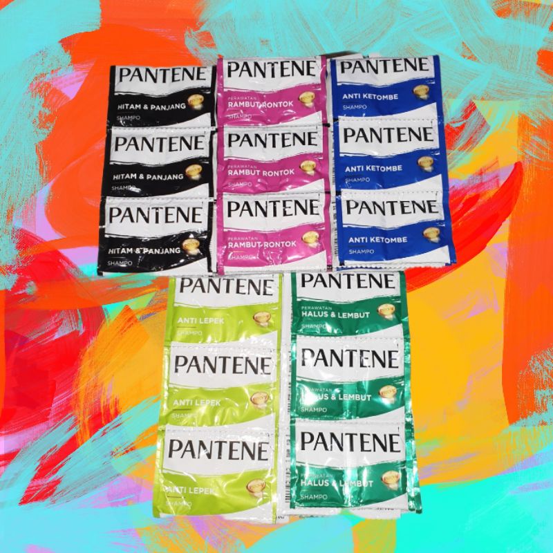 Shampo Pantene Sampo Pantene Renceng Sachet satu renceng full