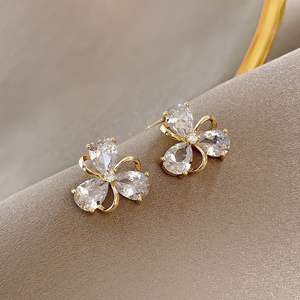 2021 Anting Gantung Panjang Tusuk Gaya Korea Bentuk Geometri Bahan Metal Silver S925 Untuk Wanita