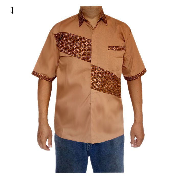 Kemeja Batik Truntum Sogan Kafa Branded