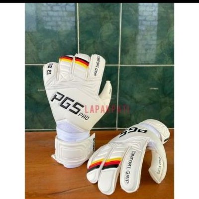 SARUNG TANGAN KIPER IMPOR ORIGINAL PGS STORM 2021 WHITE SERIES