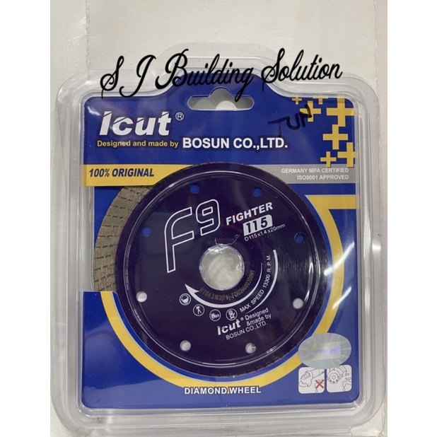 Mata potong keramik/ Mata gerinda Potong BOSUN/Mata potong granit murah Kering F9