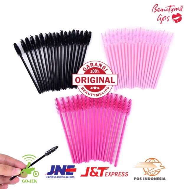 Mascara Wand Glitter (SATUAN) Bulu Mata Eyelash Extension ECER / BRUSH BULU MATA