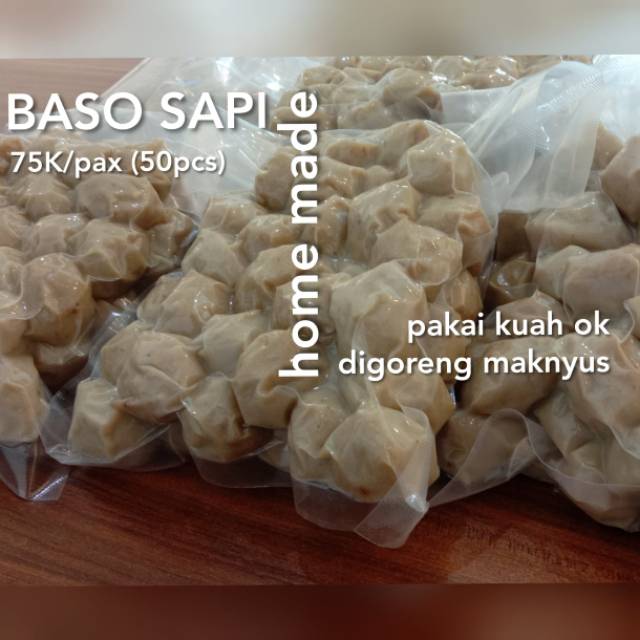 

Bakso Sapi Home Made