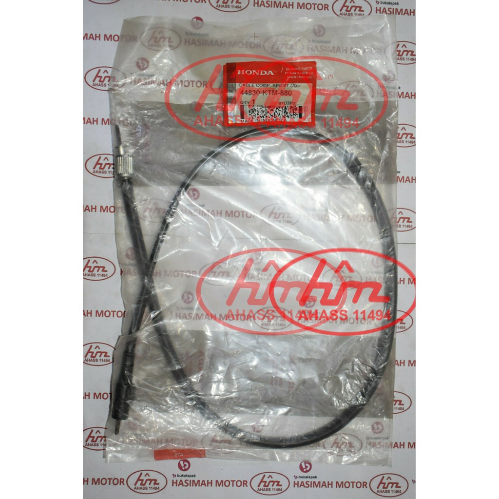 CABLE COMP SPEEDOMETER A HONDA REVO - KODE PART: 44830KTM880