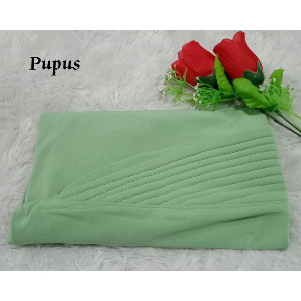 Best Seller...!!! Bergo Oval Polos / Hijab Harian Simple-Pupus