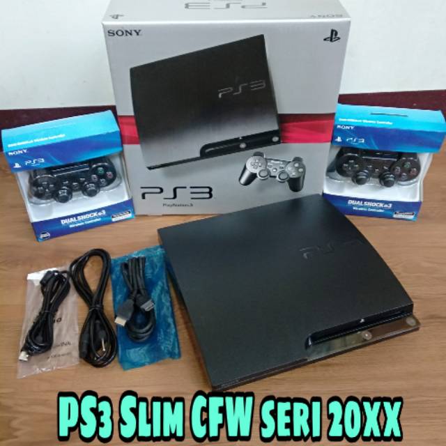 SONY PS3 SLIM CFW Playstation 3 seri 20xx 120 GB Full Game