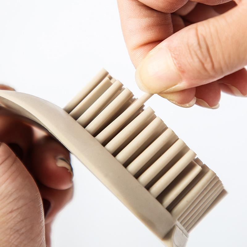 (BOW) Sikat Cuci Piring Bahan Karet Silikon Serbaguna 2BN75