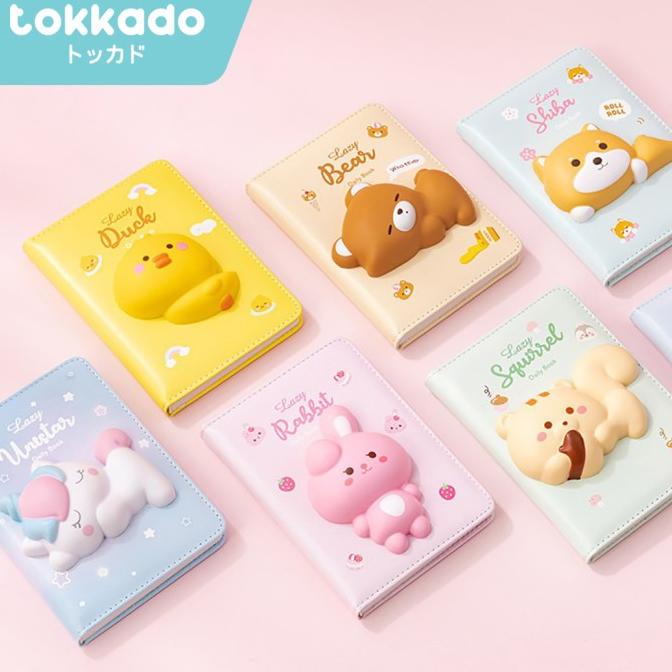 

Office & Stationery | Buku Tulis | Tokkado Fuwa Squishy Daily Notebook Agenda Buku Catatan Anak Lucu | Best Seller