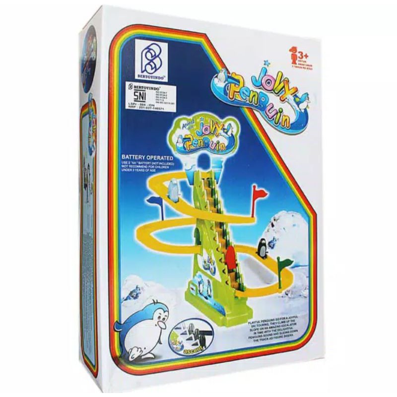 PROMO MAINAN ANAK MAINAN TRACK PENGUIN MAINAN TRACK SELUNCUR PENGUIN MAINAN ANAK MURAH
