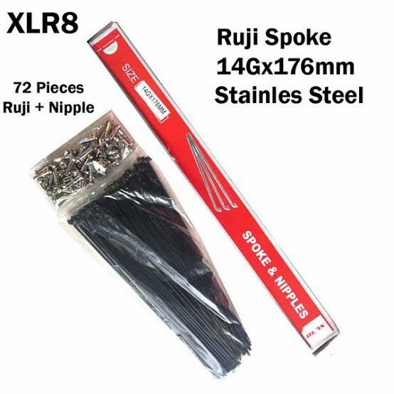 RUJI SEPEDA STAINLESS STEEL 176MM